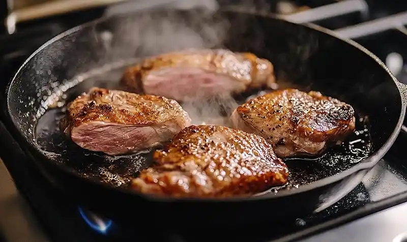 Tataki de Canard Laqué à l’Hibiscus 3 La Csuisson Tataki de Canard Laqué à l’Hibiscus