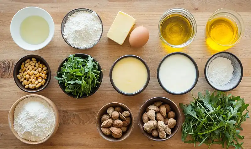 Religieuse Salée Chèvre Frais & Pesto 3 Les ingrédients pour Religieuse Salée Chèvre Frais