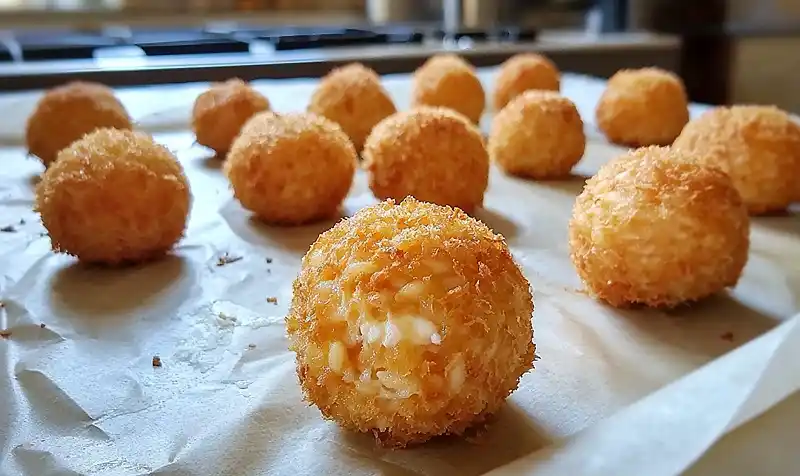 Preparation de la recette Arancini