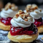 Profiteroles Salées au Chèvre Frais