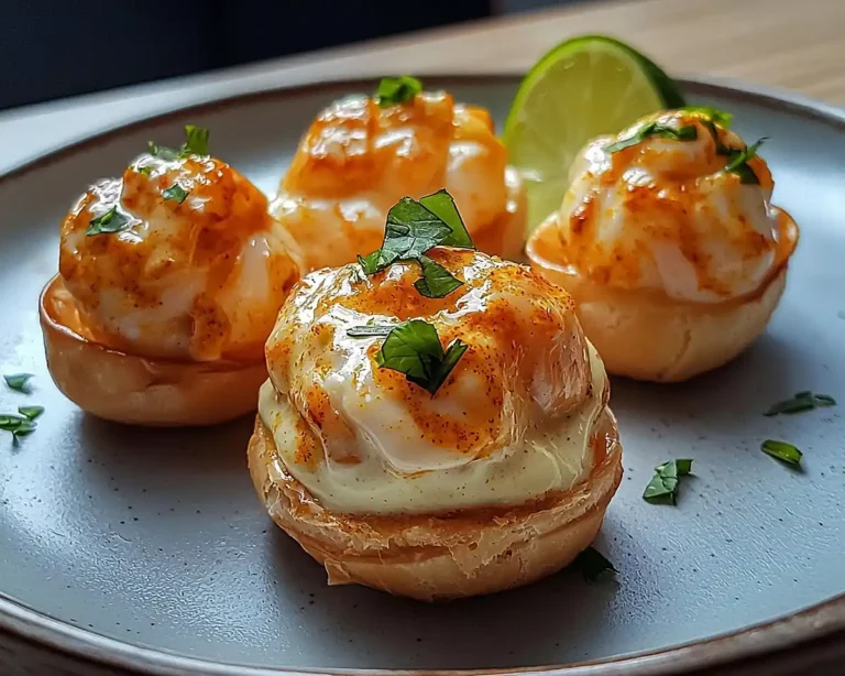 Profiteroles Salées au Crabe