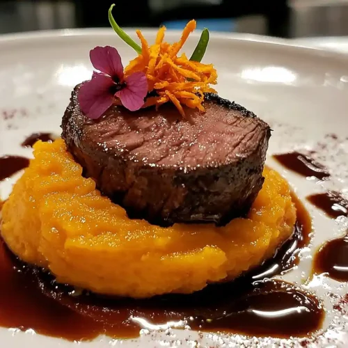 Tataki de Canard Laqué à l’Hibiscus 2 Tataki de Canard Laqué à l’Hibiscus