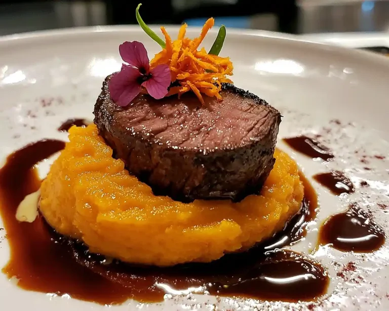 Tataki de Canard Laqué à l’Hibiscus