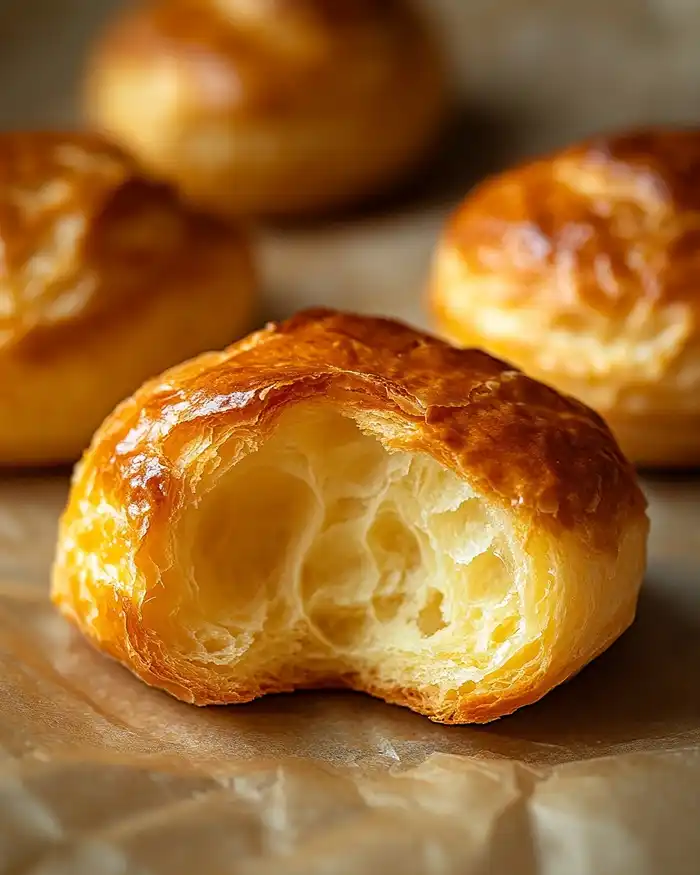 Choux salés parfaitement cuits, dorés et creux à l’intérieur