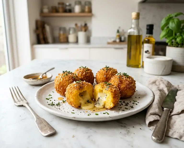 Cromesquis de Polenta Crémeuse à la Truffe