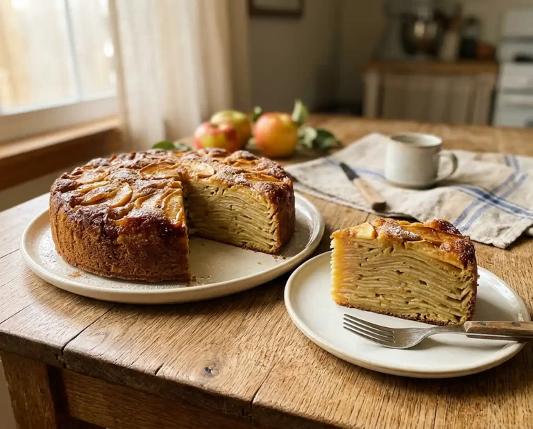 Gâteau Invisible Pommes