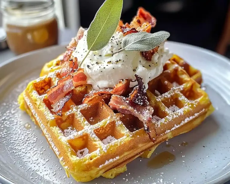 Gaufre-de-Butternut-au-Lard-Fume