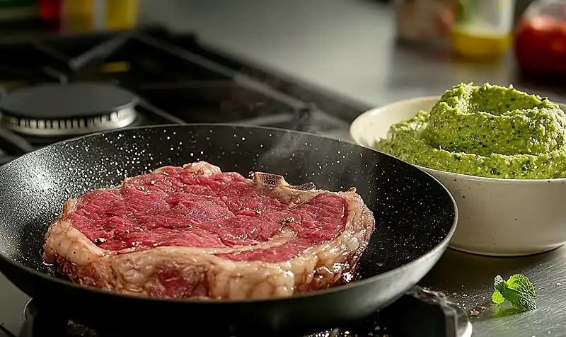 La-preparation-de-la-recette-de-tataki-dagneau-au-laquage-miel-romarin