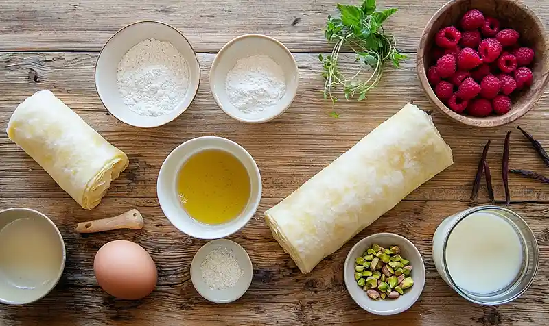 Les-ingredients-pour-La-Galette-des-Rois-Couronne-Framboise