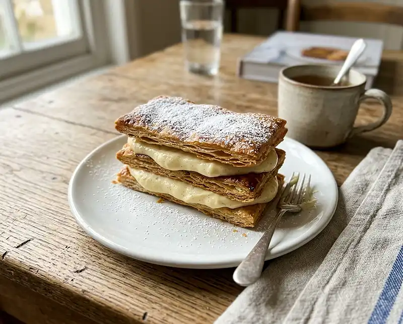 Millefeuille à la Vanille de Madagascar 4 Millefeuille à la Vanille de Madagascar