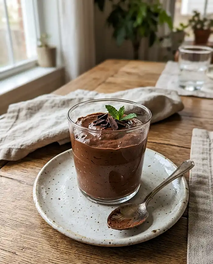 Mousse au Chocolat Végane