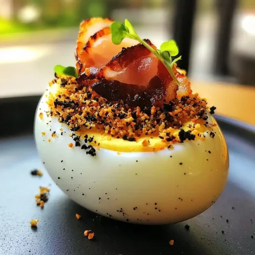 Œuf Mollet Pané au Sarrasin avec Crème de Topinambour 2 OEuf-Mollet-Pane-au-Sarrasin-Creme-de-Topinambour