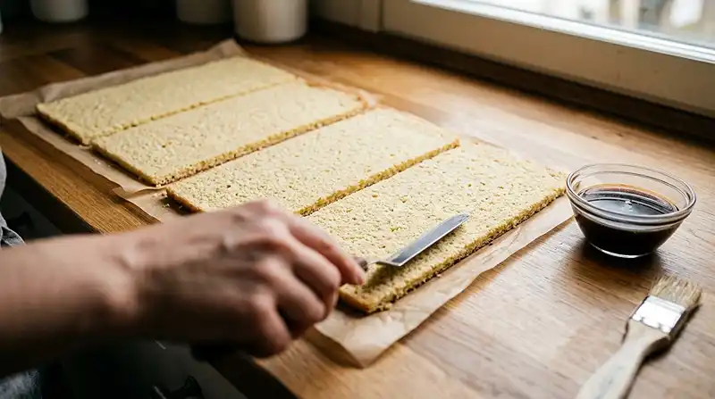 Préparation de la recette Opéra Café-Chocolat Traditionnel