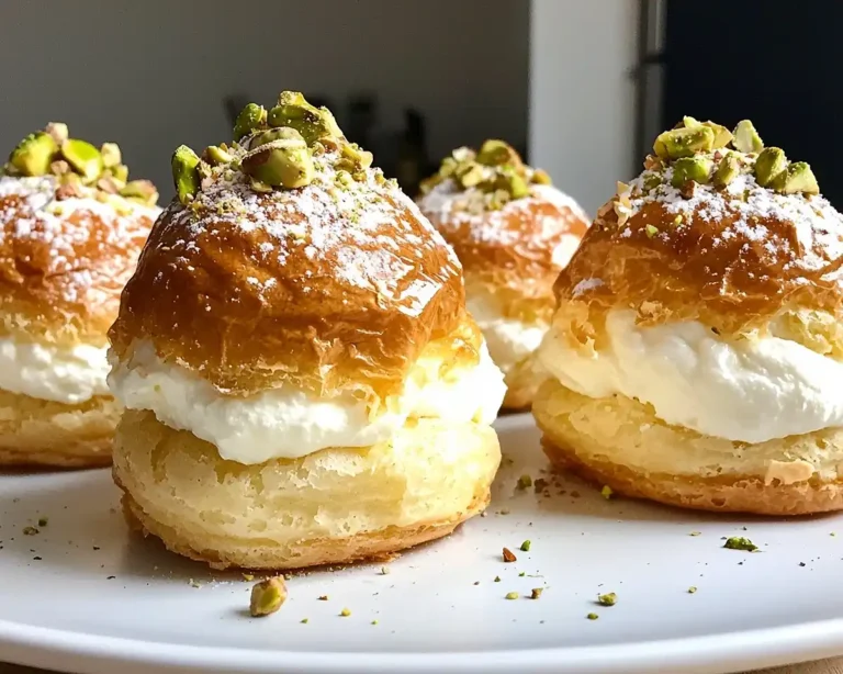 Profiteroles Salées Craquelin Parmesan