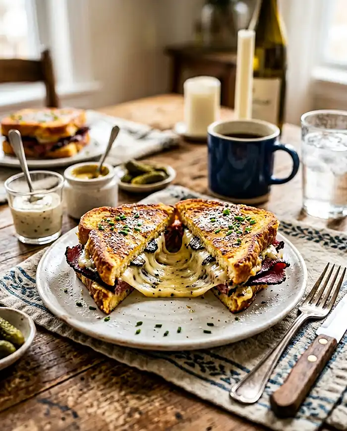 Recette Le Monte Cristo Perdu à la Truffe