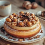 Recette-Paris-Brest-Sale-Creme-Mousseline-au-Foie-Gras-Praline-Croustillant-aux-Champignons