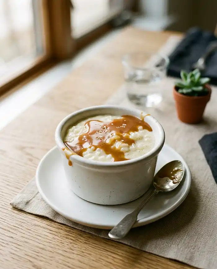 Recette Riz au Lait Crémeux Caramel Beurre Salé