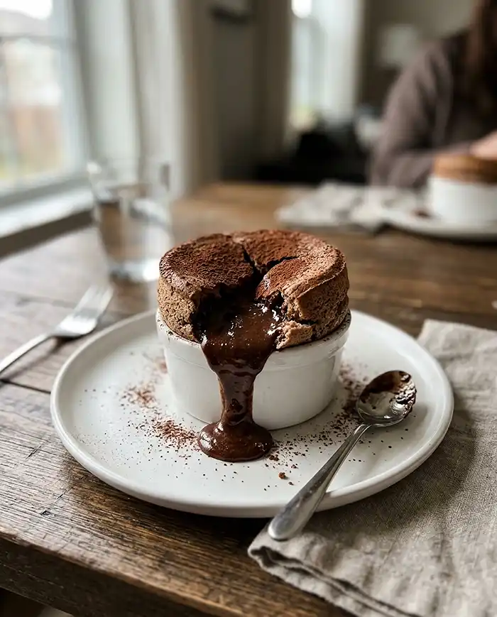 Soufflé au Chocolat Cœur Coulant 5 Recette Soufflé au Chocolat Cœur Coulant