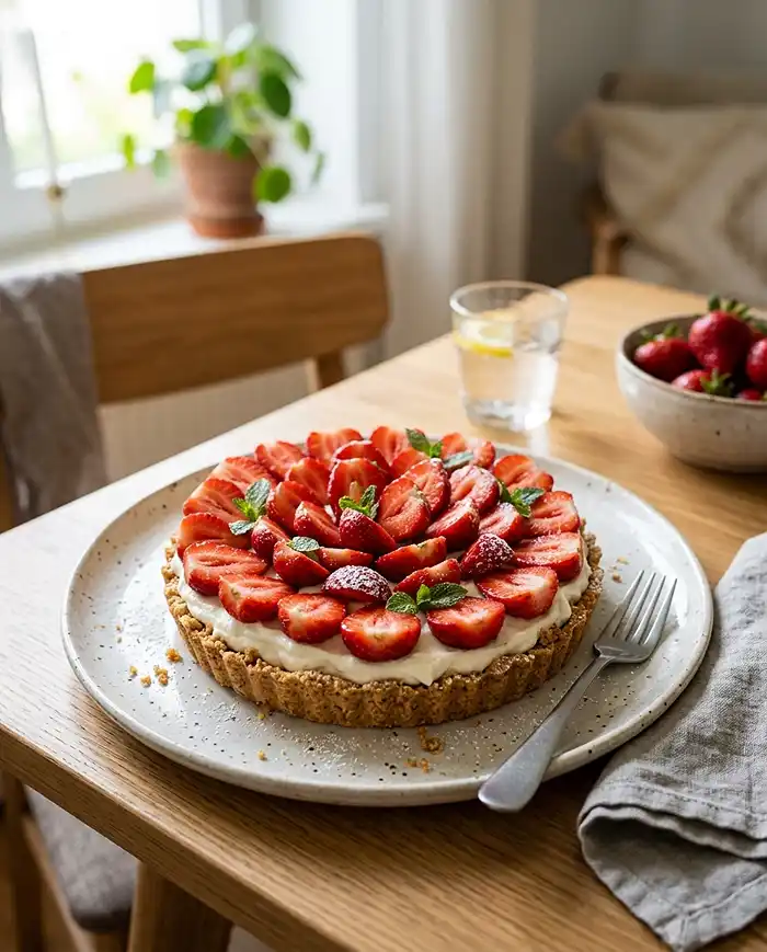 Recette Tarte aux Fruits Frais Sans Cuisson