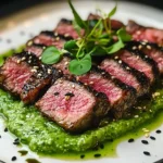 Recettes Tatakis et Viandes Mi-cuites 3 Recette-Tataki-dAgneau-au-Laquage-Miel-Romarin