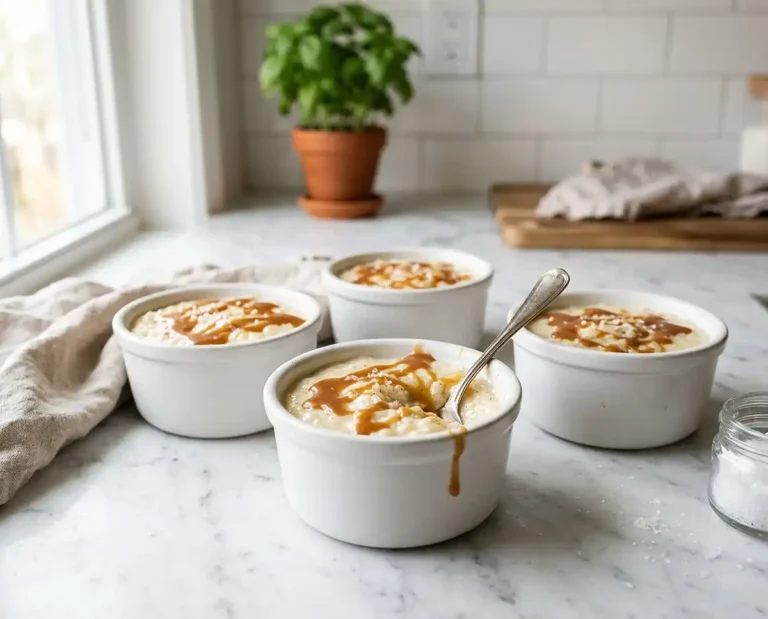 Riz au Lait Crémeux Caramel Beurre Salé