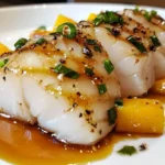 Tataki de Lotte Laquage Orange-Soja