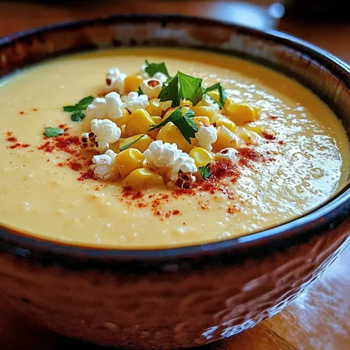 Velouté Glacé de Maïs au Lait de Coco, Popcorn au Paprika Fumé 2 Veloute-Glace-de-Mais-au-Lait-de-Coco