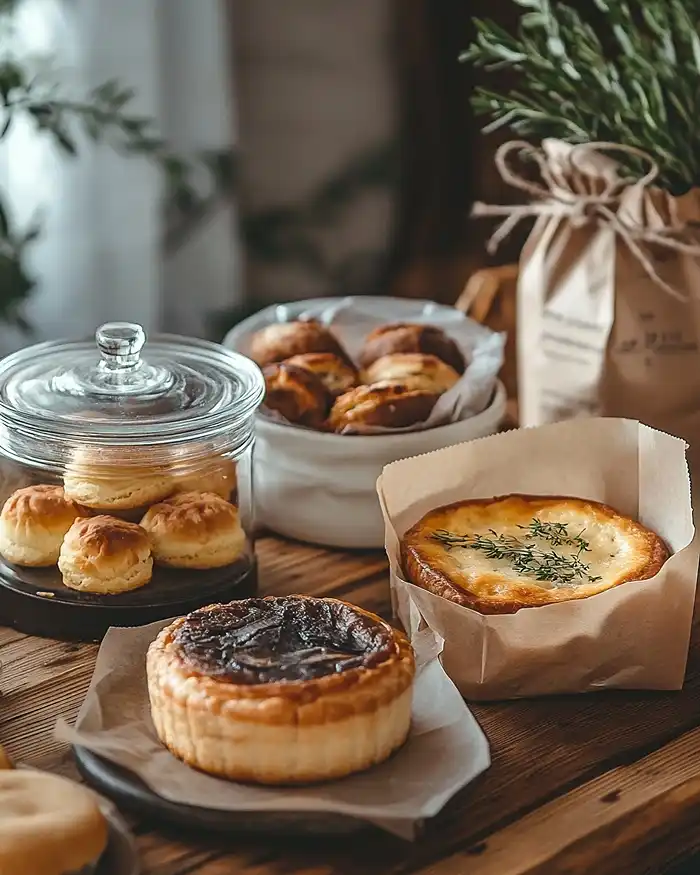 Pâtisserie Salée et Trompe-l'œil Culinaire 4 Conservation des Pâtisserie Salée et Trompe-l'œil Culinaire, cheesecake salé et macarons salés bien conservés au réfrigérateur