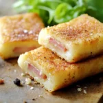 Pains Perdus, Macarons et Biscuits Salés 25 Pain perdu salé au comté et jambon cru