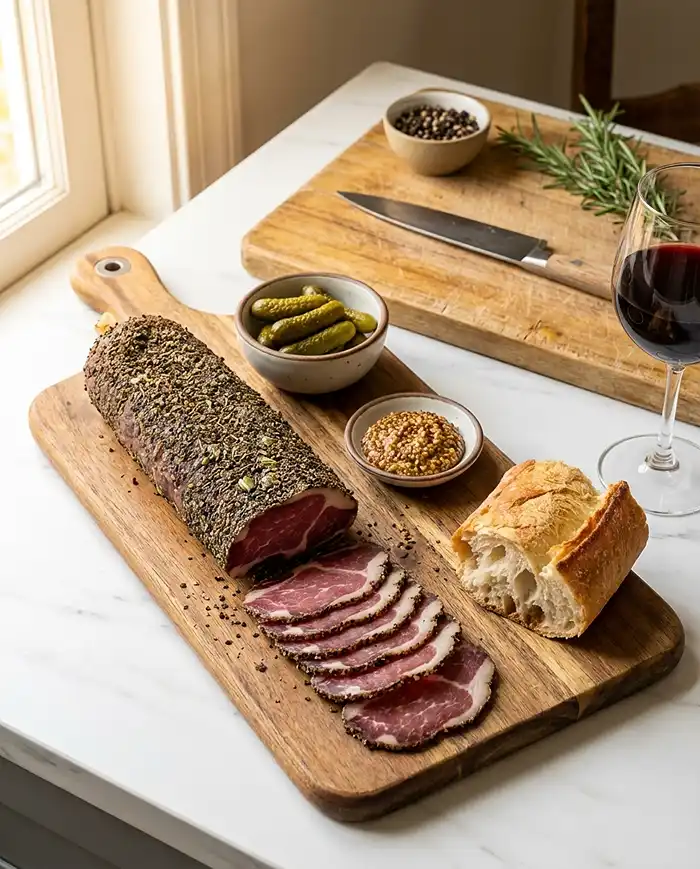 Recette saucisson de canard​