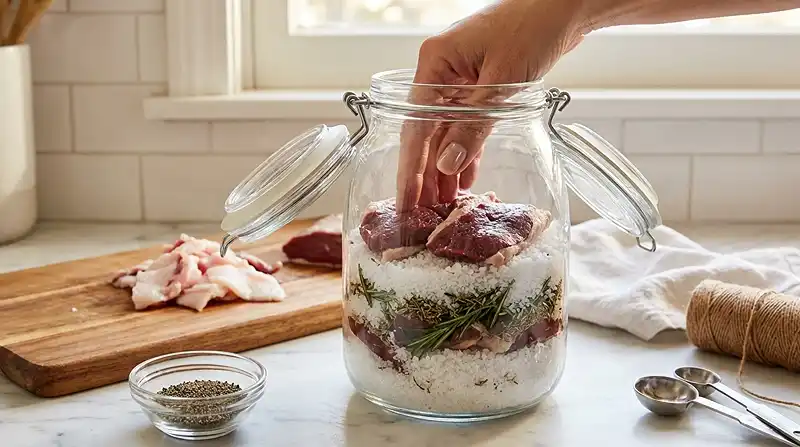 saucisson magret de canard recette​