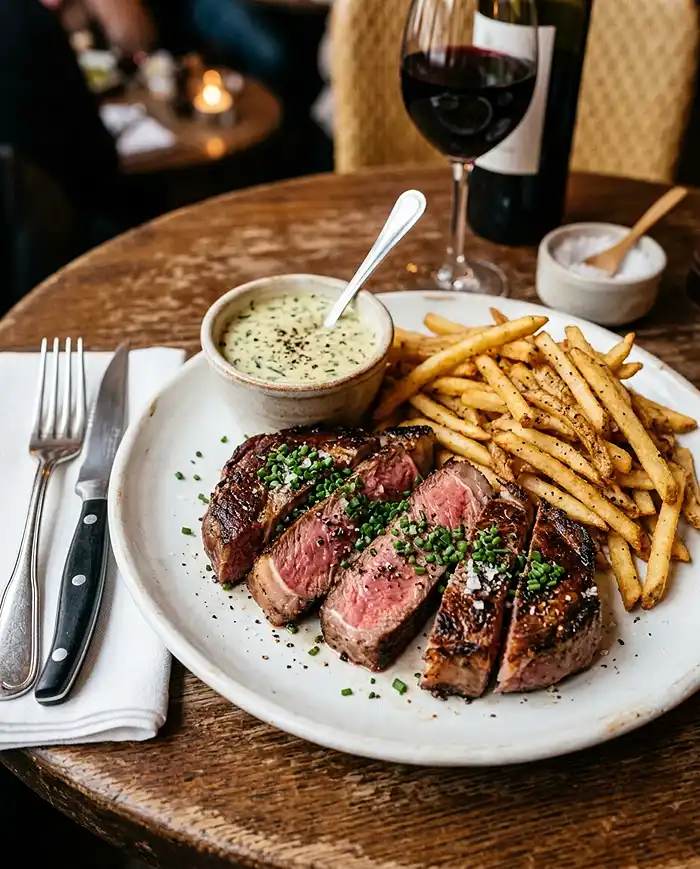 steak frites sauce