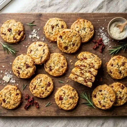 Cookie Salé Parmesan Romarin et Tomates Séchées 2 Cookie salé parmesan romarin et tomates séchées