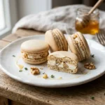 Pains Perdus, Macarons et Biscuits Salés 9 Macaron salé chèvre miel noix