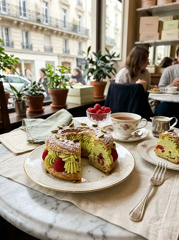 Paris-Brest Framboise Pistache Facile 5 Recette Paris-Brest framboise pistache facile