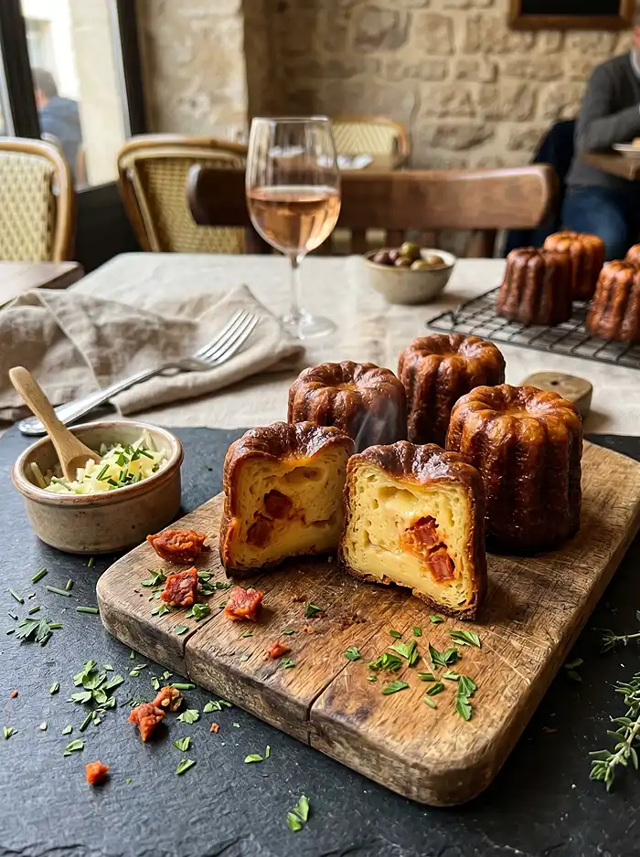 Cannelés Salés Chorizo Comté 5 Cannelés salés chorizo comté