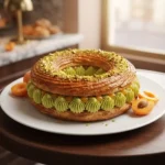 Paris-Brest abricot pistache
