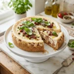 Recette Cheesecake salé tomates séchées parmesan