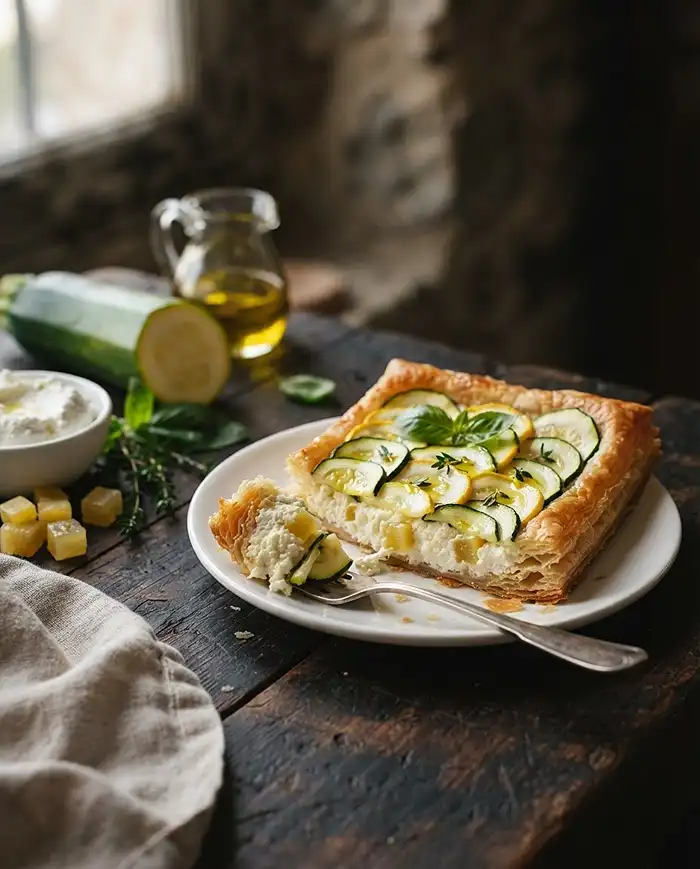 Tarte Fine Courgette Ricotta Citron Confit 5 Recette Tarte fine courgette ricotta citron confit