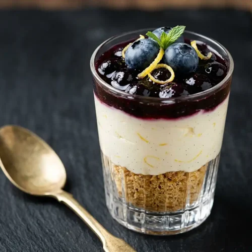 Verrine Mascarpone Myrtilles Citron Sans Cuisson 2 Verrine Mascarpone Myrtilles Citron Sans Cuisson